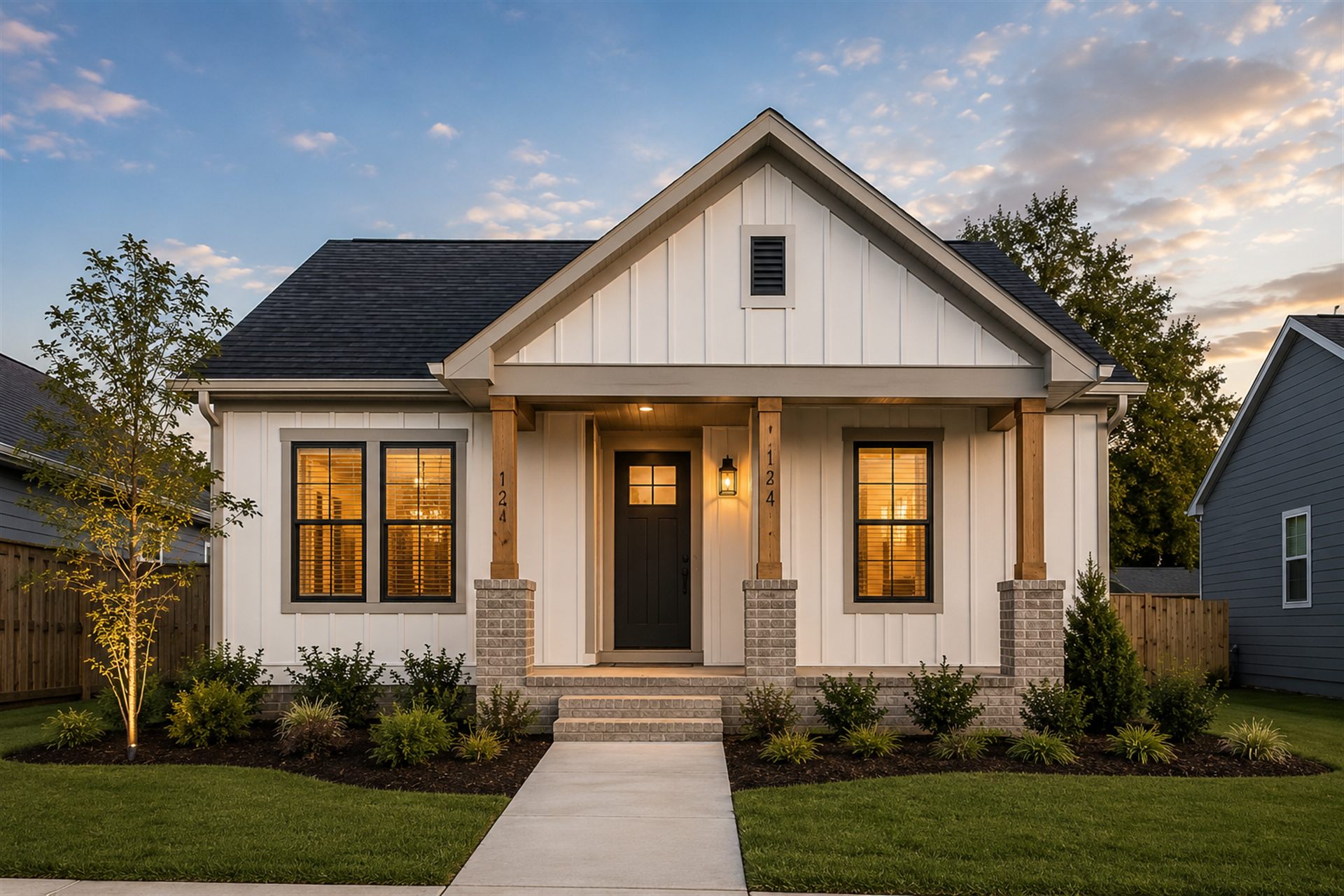 The Concord - single-story three bedroom home