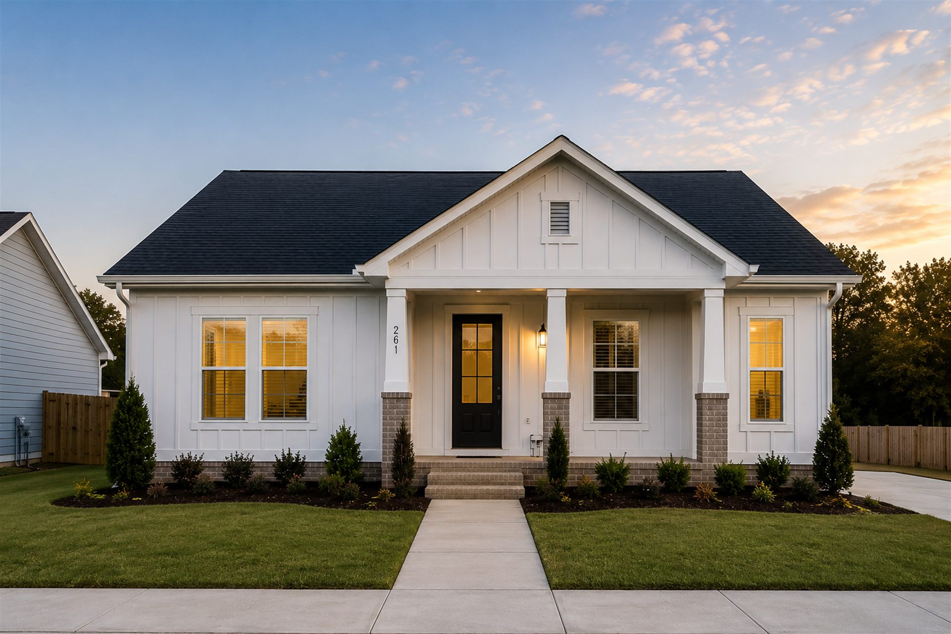 The Statesville - single-story open plan home