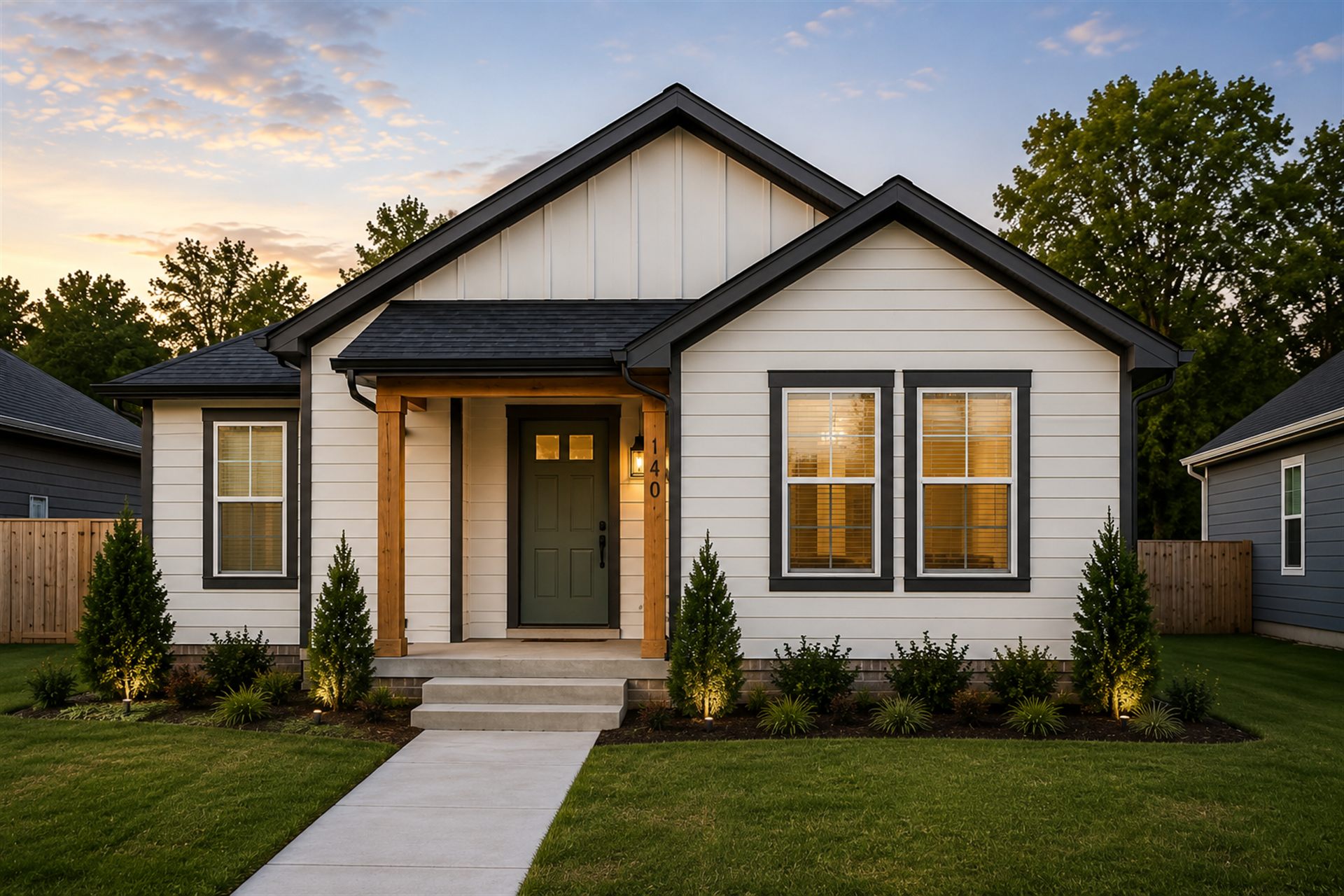 The Shelby - compact single-story home